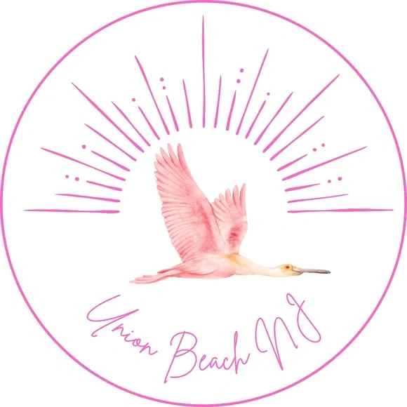 Union Beach NJ ~ 3” Sticker ~ Roseate Spoonbill (Any 3 for $10) - Picture 1 of 1